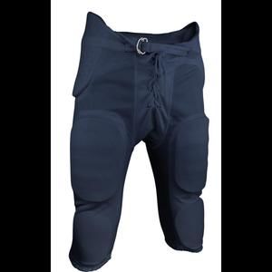 Sports Unlimited Double Knit Adult Integrated Football Pants Black Adult Large